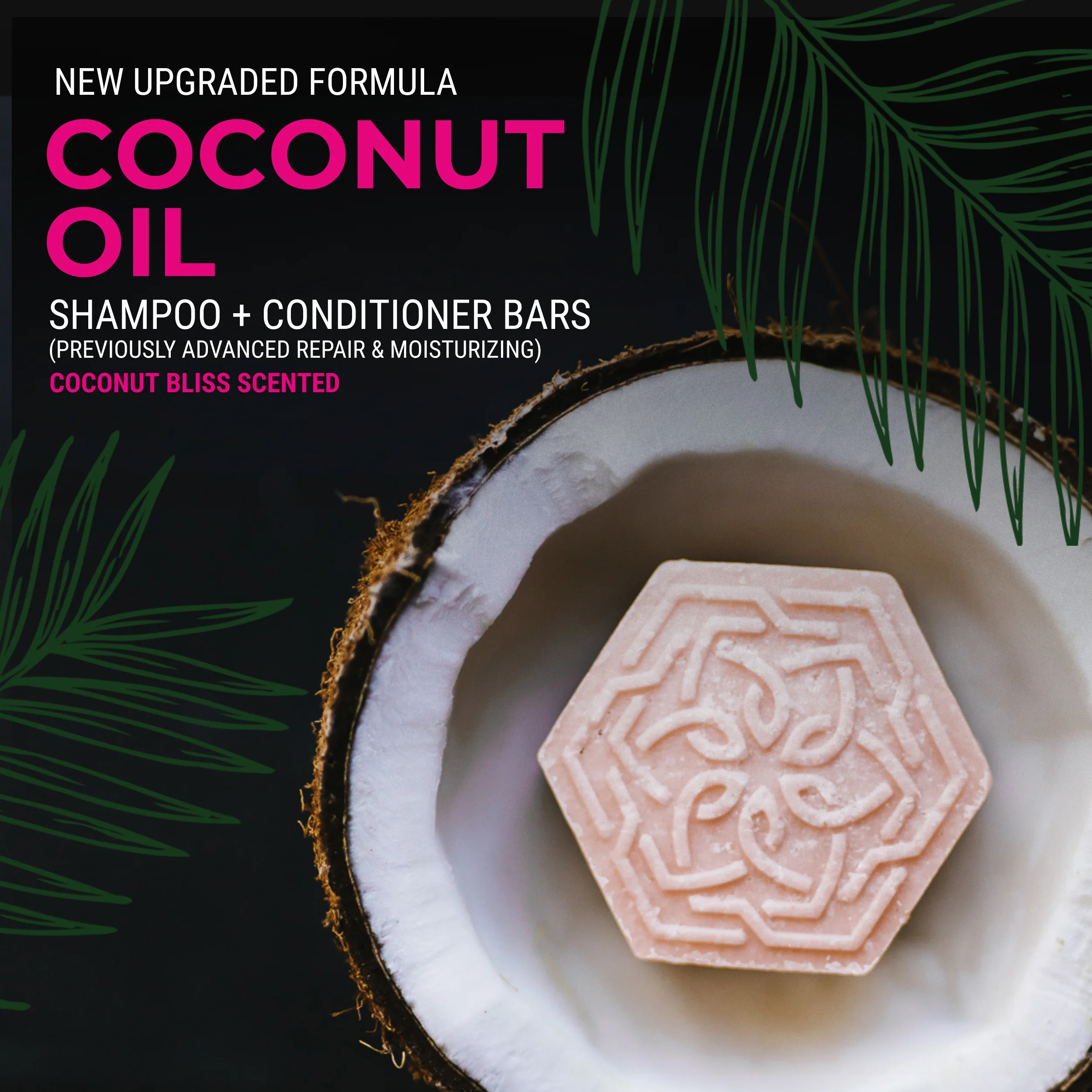 Coconut Oil Repair Shampoo Bar – Damaged Hair | VIORI - Image 3