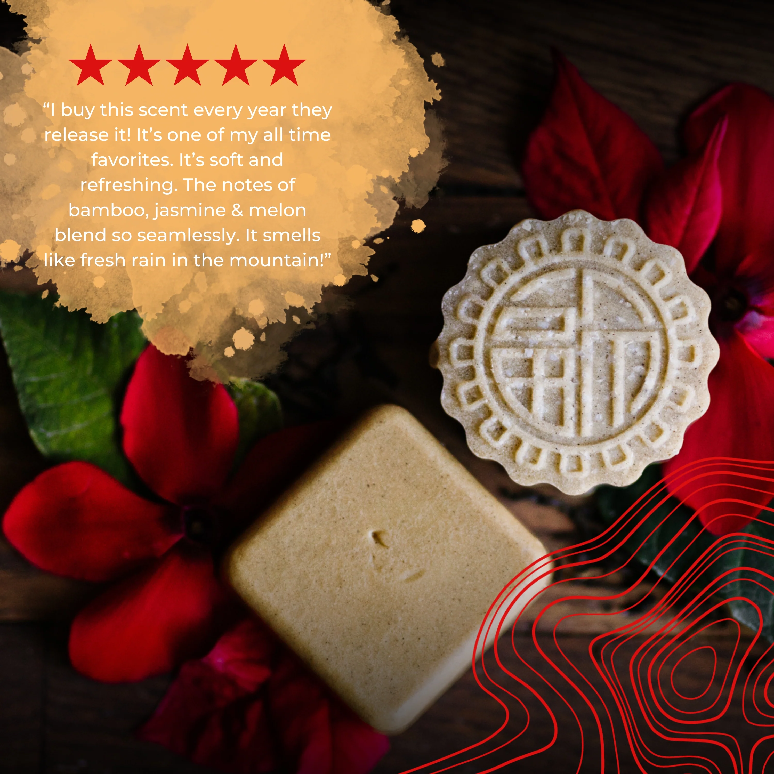 Heirloom Tea Shampoo Bar | VIORI - Image 4