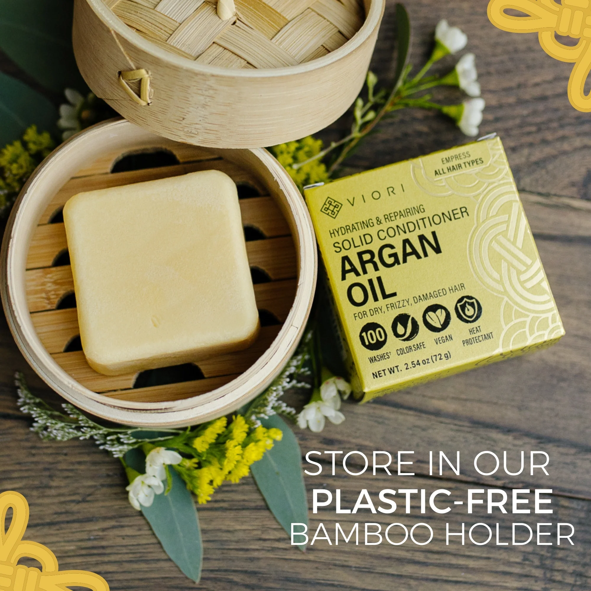 Argan Oil Conditioner Bar – Empress | VIORI - Image 7