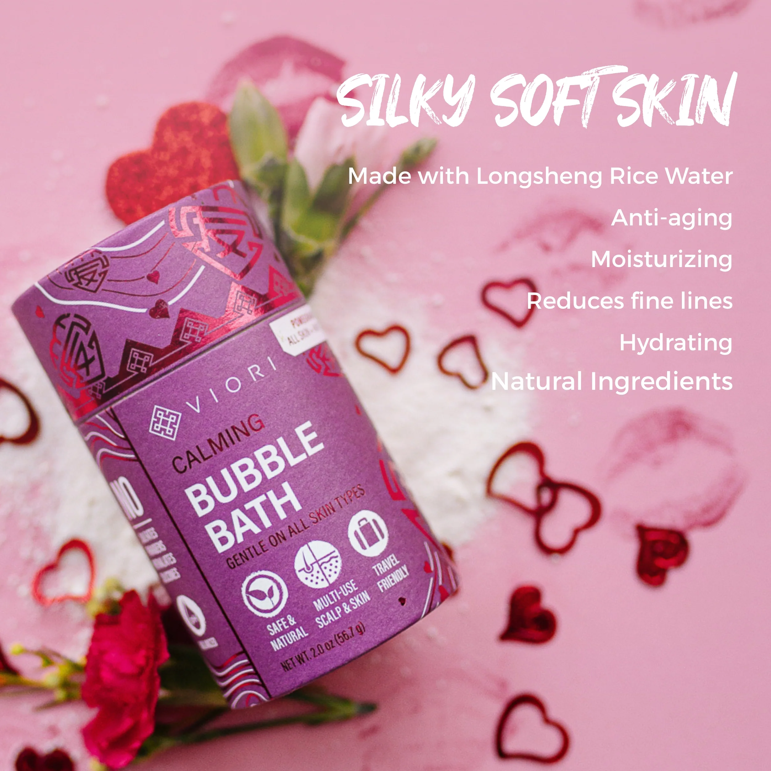 Pomegranate Bubble Bath | VIORI - Image 4