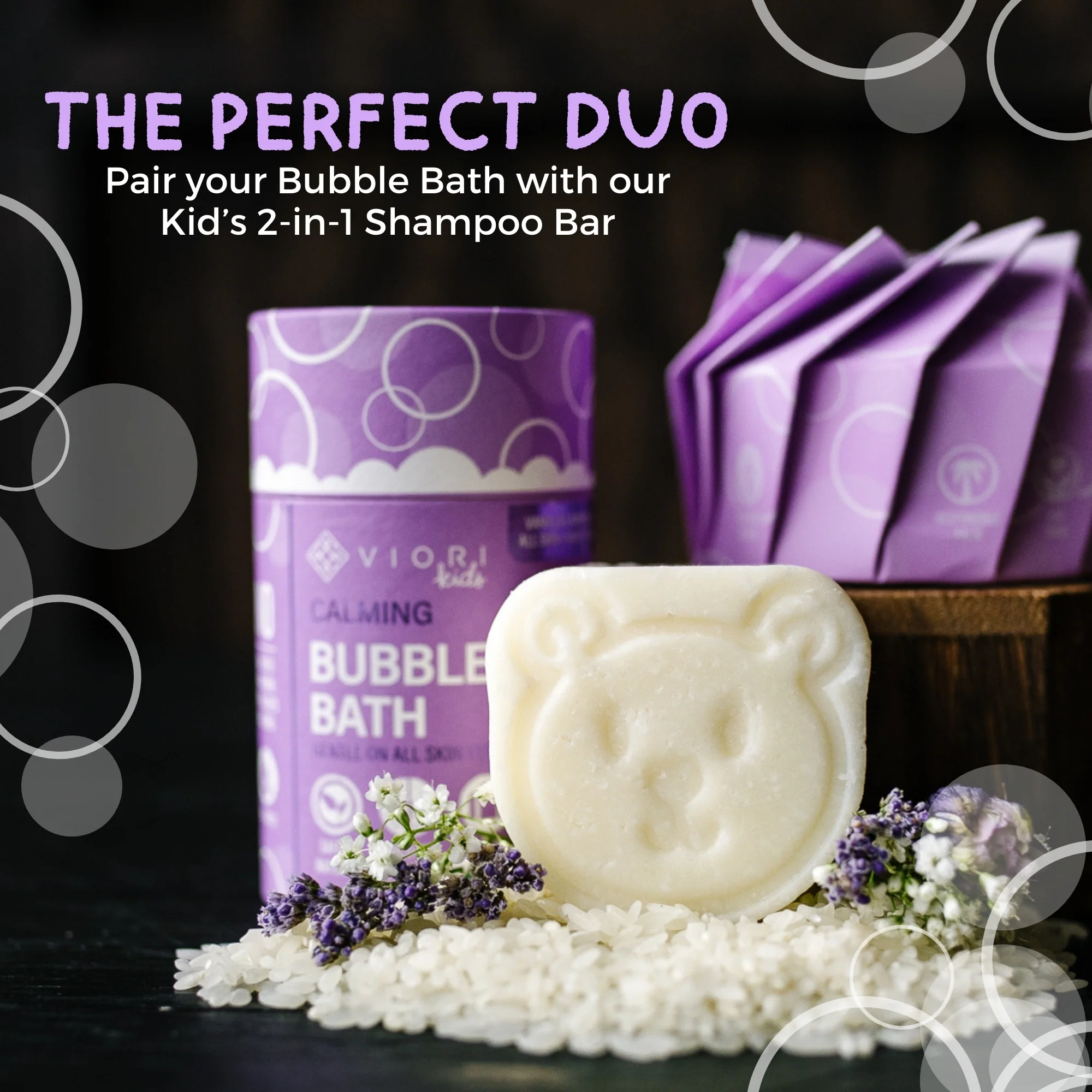 Kids' Vanilla Lavender Bubble Bath | VIORI - Image 6