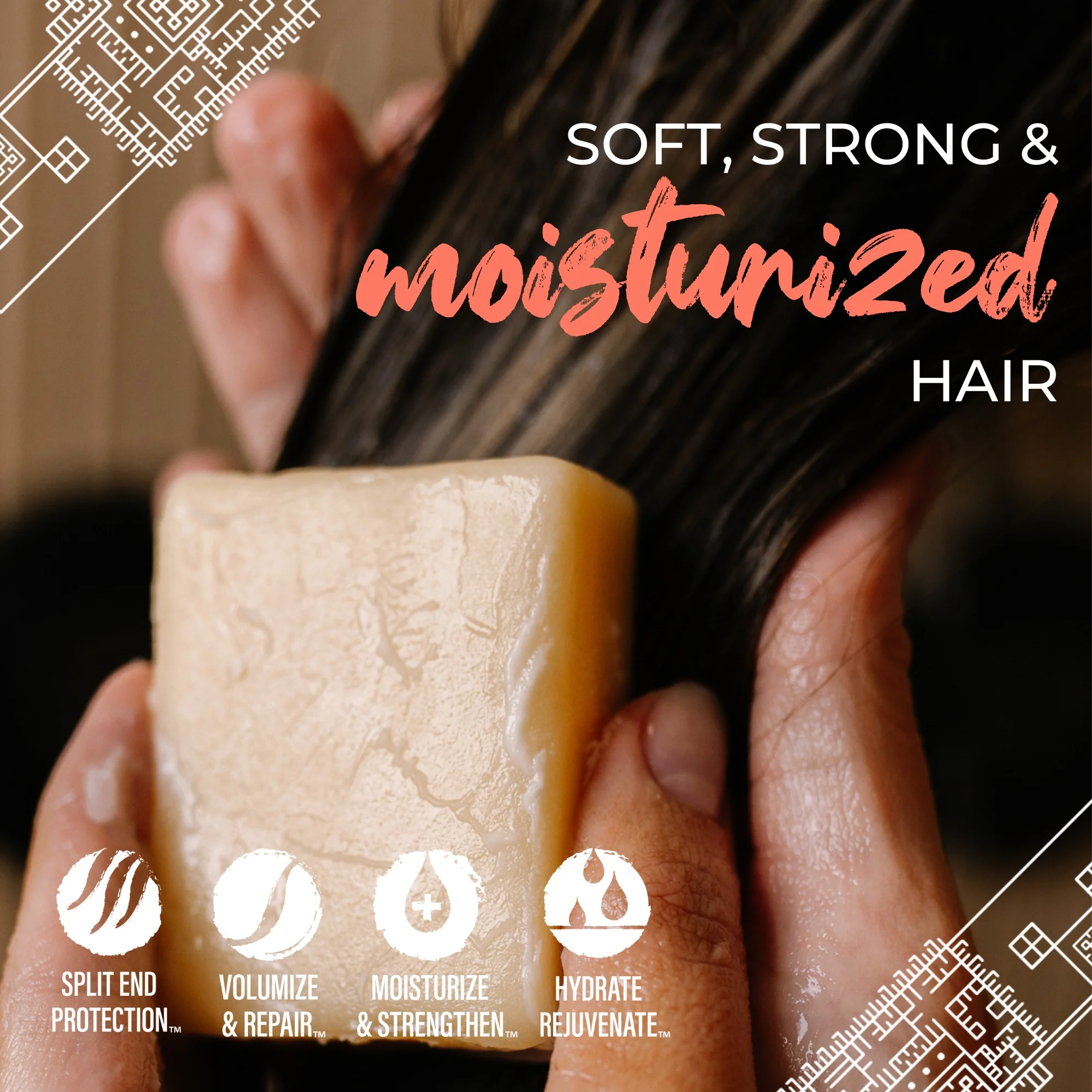 Peach Hibiscus Conditioner Bar - Image 9