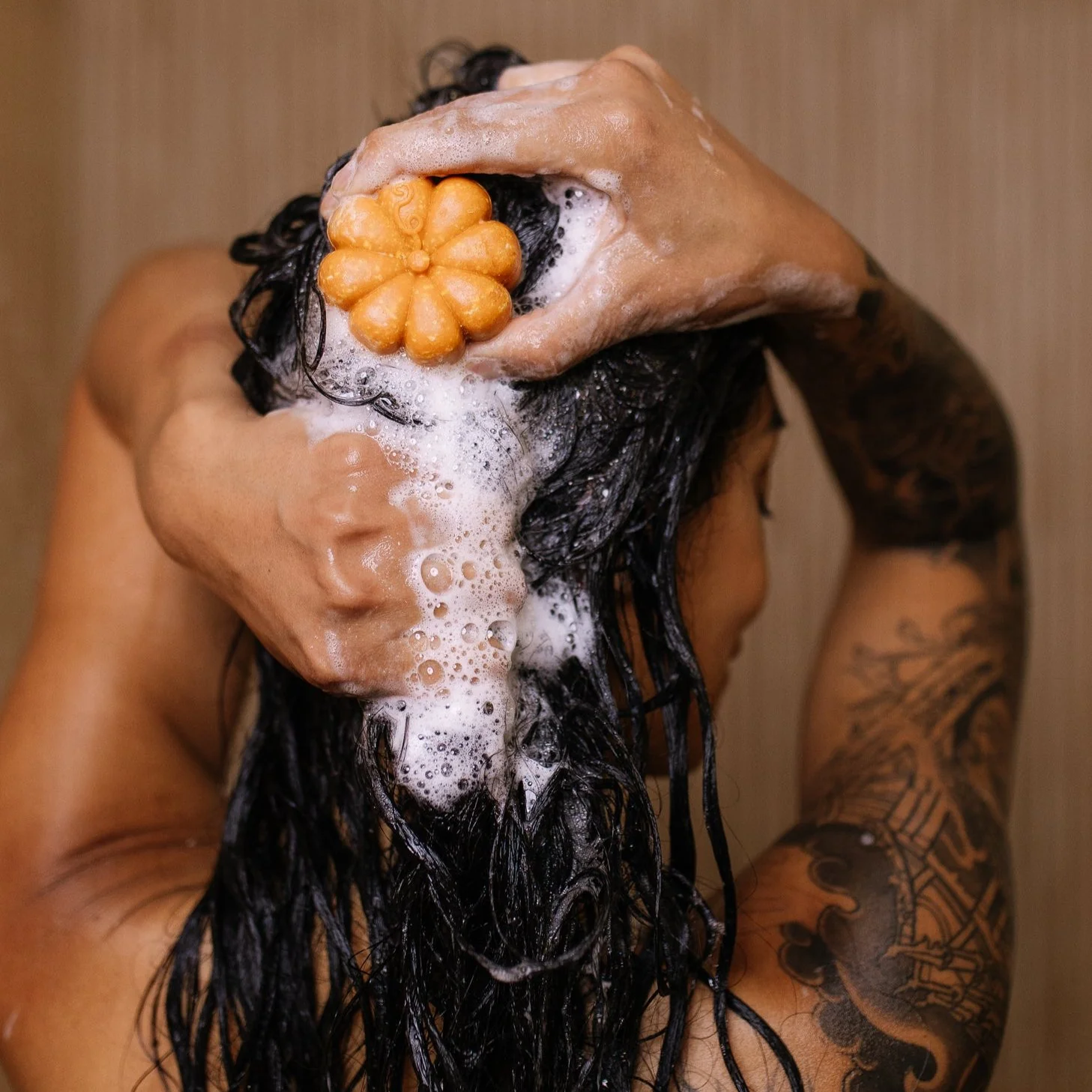 LIMITED Pumpkin Spice Shampoo Bar - Image 4