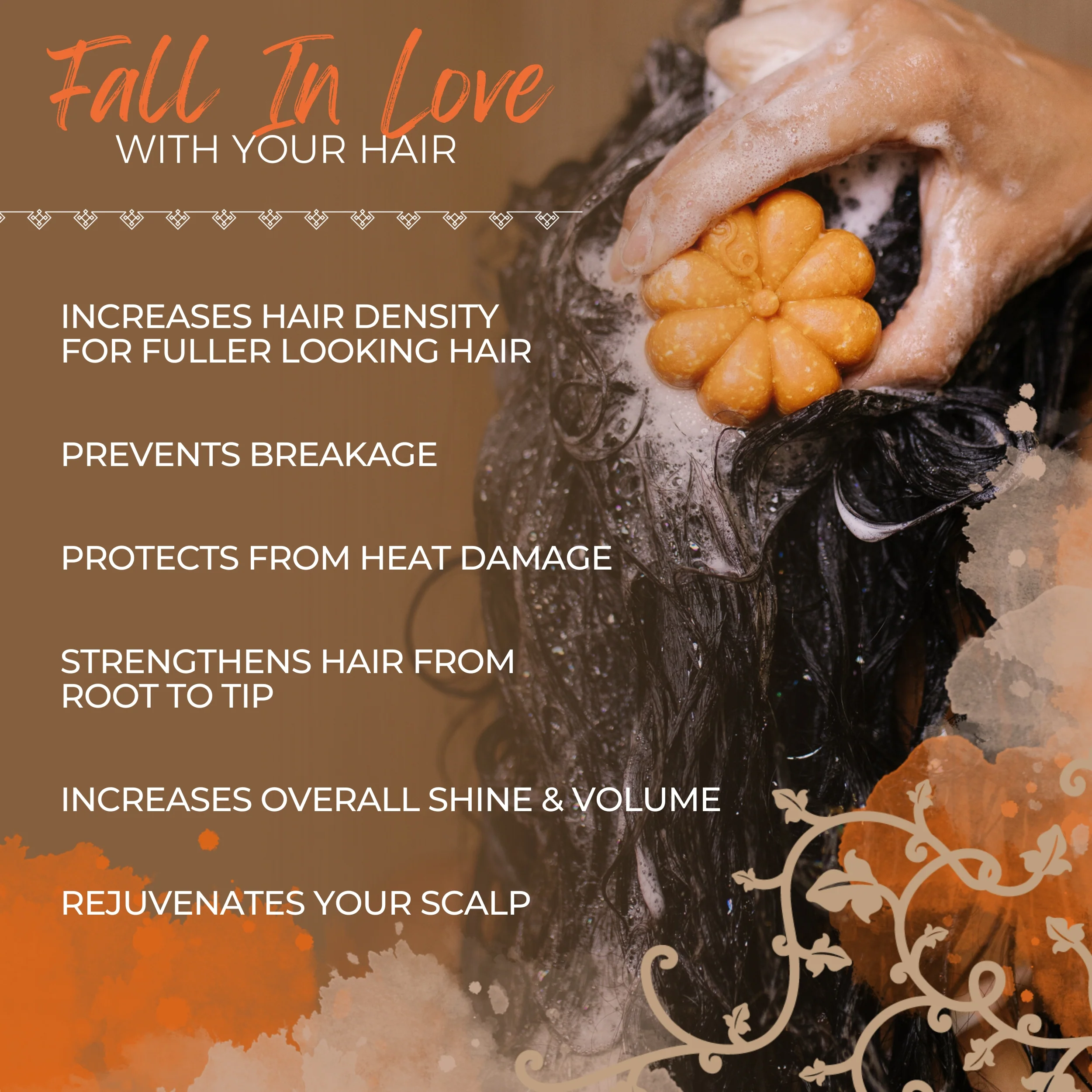 LIMITED Pumpkin Spice Shampoo Bar - Image 5