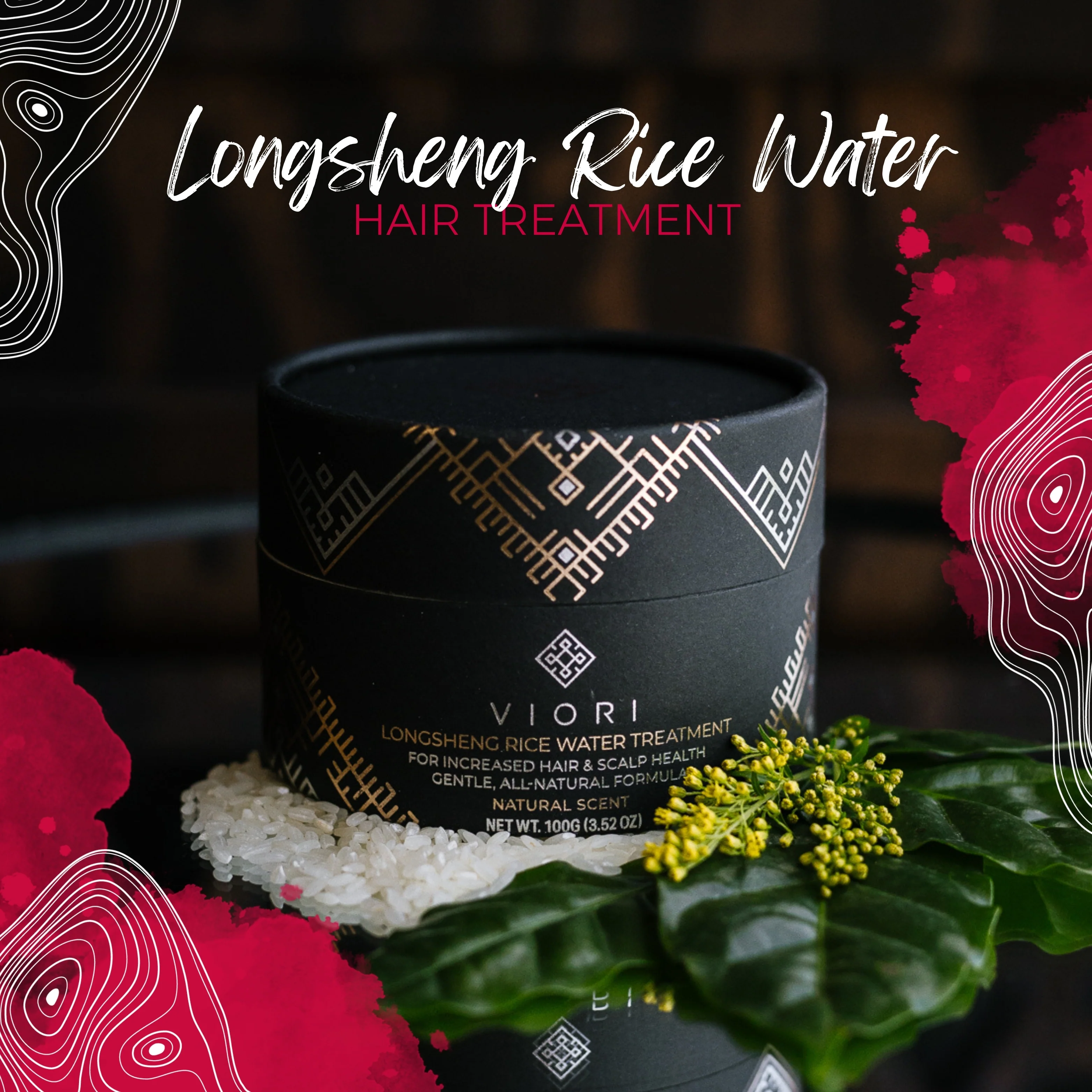 Longsheng Rice Water Hair Treatment Ritual | Unscented - Image 3