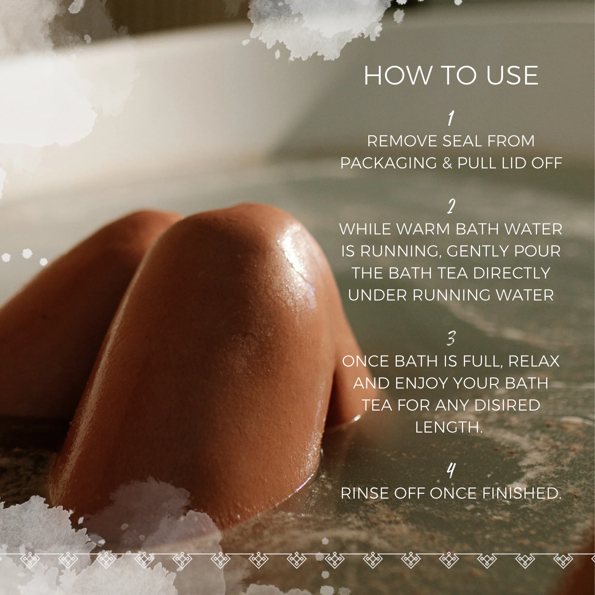 Peach Hibiscus Bath Tea | VIORI - Image 5