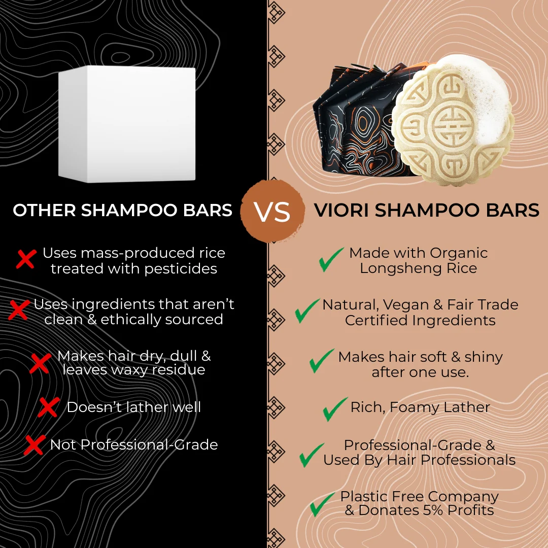 Fragrance-Free Rice Water Shampoo Bar | VIORI - Image 7